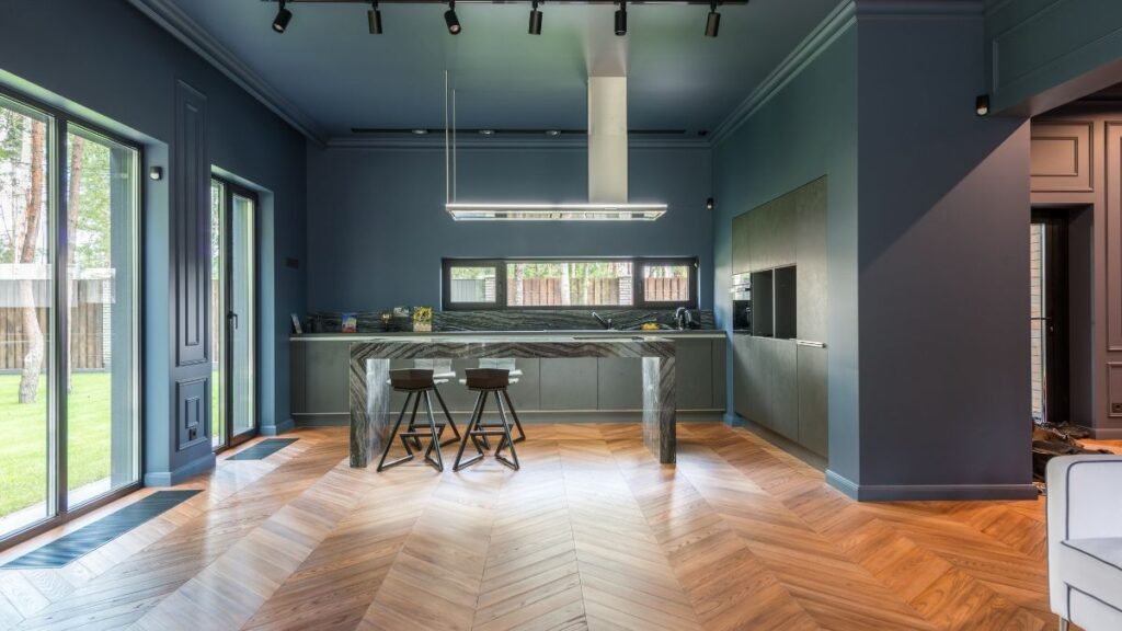 Best flooring for your home featuring hardwood, luxury vinyl, tile, laminate, and carpet flooring options in a modern house