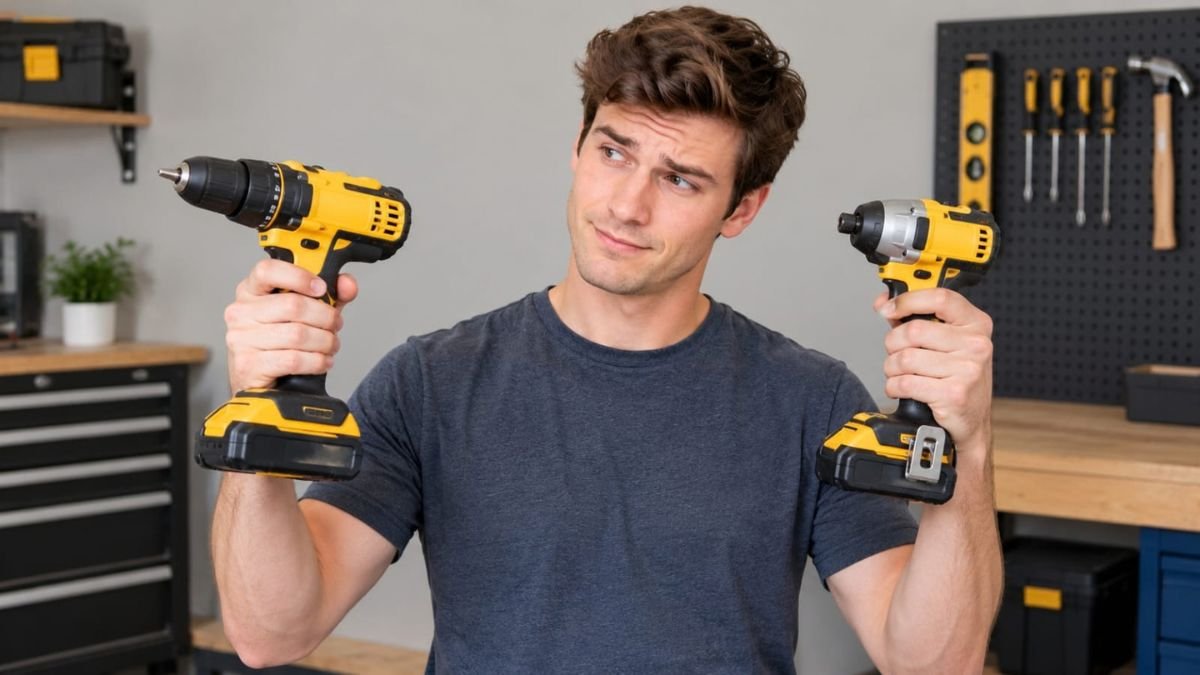 Cordless Drills vs Impact Driver